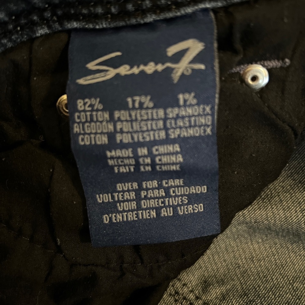 Seven7 Blue Skinny Jeans Versatile Style - Picture 4 of 10